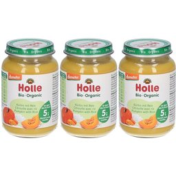 Purée bio citrouille avec riz dès 5 mois