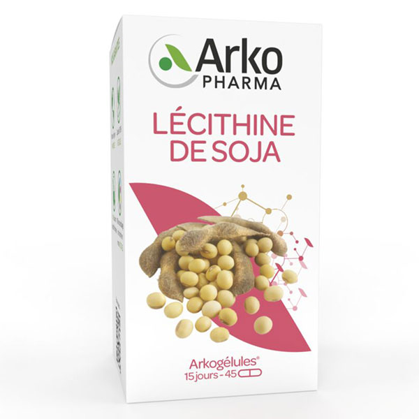 Arkogélules Lécithine de Soja 45 gélules