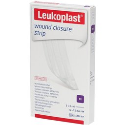 Leukoplast Bande de Fermeture de Plaies 6 x 75 mm
