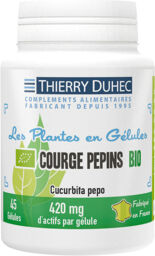 Courge huile pépins BIO 420 mg : Conditionnement - 45 gélules