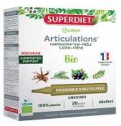 Quatuor Articulation Bio - 20 Unidoses de 15 ml - Boîte 20 unidoses de 15 ml