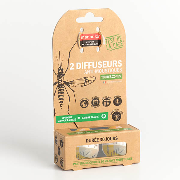Double Boule Diffuseur Feuille