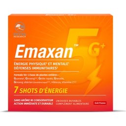 Phyto Research Emaxan 5G+ Énergie 7 Unidoses