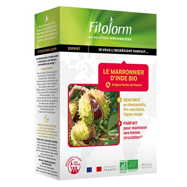 Marronnier d'Inde Bio 20 ampoules