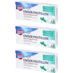 Emser® Pastilles sans sucre fraîcheur mentholée
