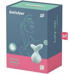 Viva La Vulva 3 Vibrateur Lay-On Vert 1ut