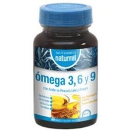 Omega 3,6 & 9 Huile de poisson, lin & Onagre 60 Perle