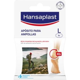 avec de grandes ampoules 5 pansements