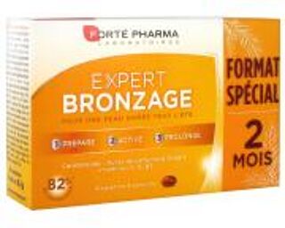 Forté Pharma Expert Bronzage Cure 2 Mois 56 Comprimés - Boîte 56 comprimés