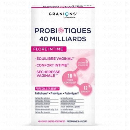 Probiotiques - Flore Intime x40 Gélules