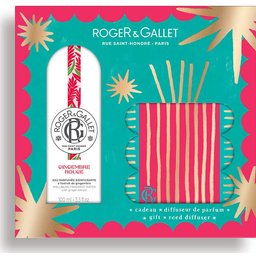 Gingembre Rouge Coffret Eau Parfumée + Diffuseur