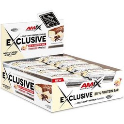 Exclusive Protein Bar Chocolate Blanco Coco 24x40g