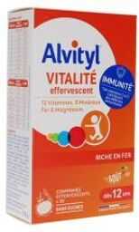 Vitalité 30 Comprimés Effervescents - Boîte 2 tubes de 15 comprimés