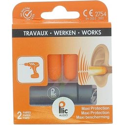 Plic Audio Tapones Oídos Avión 1 Par