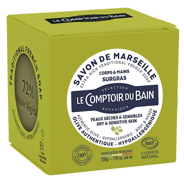 Savon Marseille Cube L'Authentique 200g