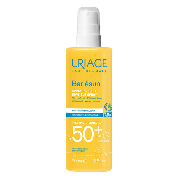 Bariésun Spray Solaire Invisible SPF50+ Sans Parfum 200ml