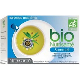 Nutrisanté Infusion Bio Sommeil 20 Sachets