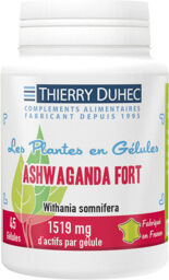 Ashwagandha Fort : Conditionnement - 180 gélules