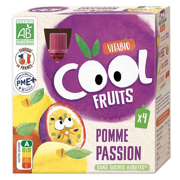 Cool Fruits Pomme Passion Acérola 4 x 90g