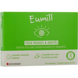 Yeux Rouges & Irrités 10x0.5 ml