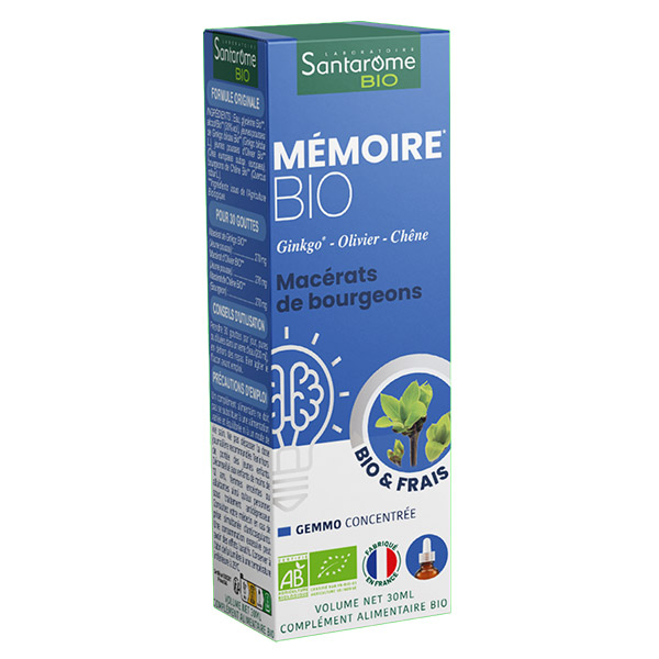 - Tri Complexe de Bourgeons Mémoire Bio - Flacon de 30ml