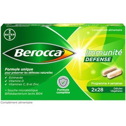 Berocca® Immunité Défense Préparez vos défenses naturelles