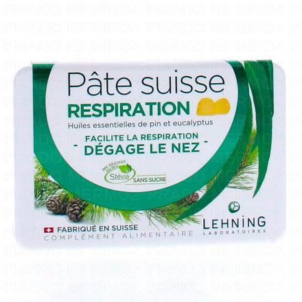 Pate suisse respiration x40 gommes