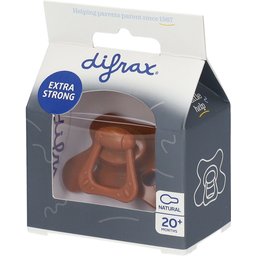 Tétine naturel en silicone 20 mois et +