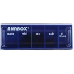 Pilulier Jour Bleu Foncé 1ut