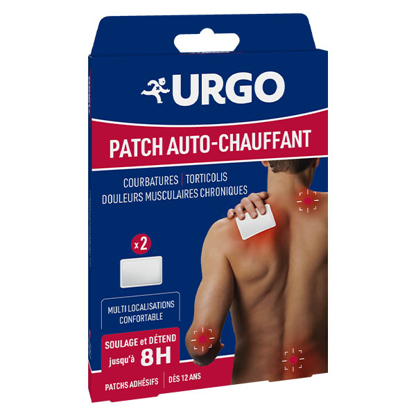 Douleurs Patch Chauffant 8h 2 unités