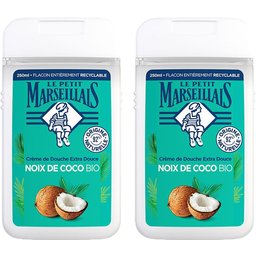 Douche Crème Hydratante à l'huile de Coco, 250 ml
