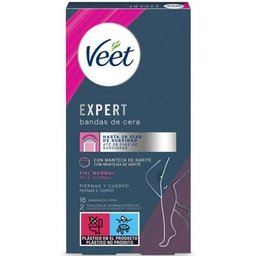 Expert Bandas de Cera Depilatoria Piernas y Cuerpo Piel Normal 16uds