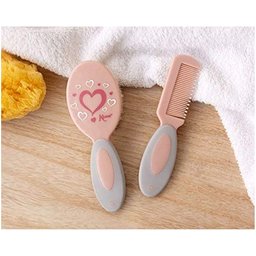 Set Peigne et Brosse Rose