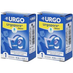 Urgopore® Géant Sparadrap non tissé microporeux 9,14 m x 2,5 cm