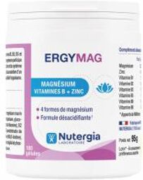 Laboratoire Ergymag 180 Pot de 180 Gél - Pot 180 gélules
