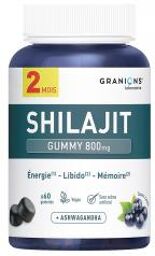 Shilajit 800 mg 60 Gummies - Pot 60 gommes