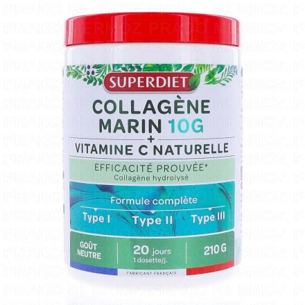 Collagène Marin & Vitamine C Naturelle poudre 210g