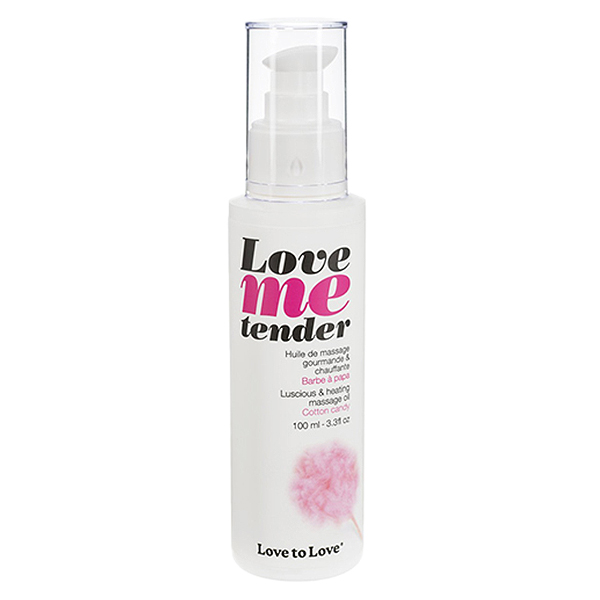 Huile de Massage Chauffante et Gourmande Barbe à Papa 100ml