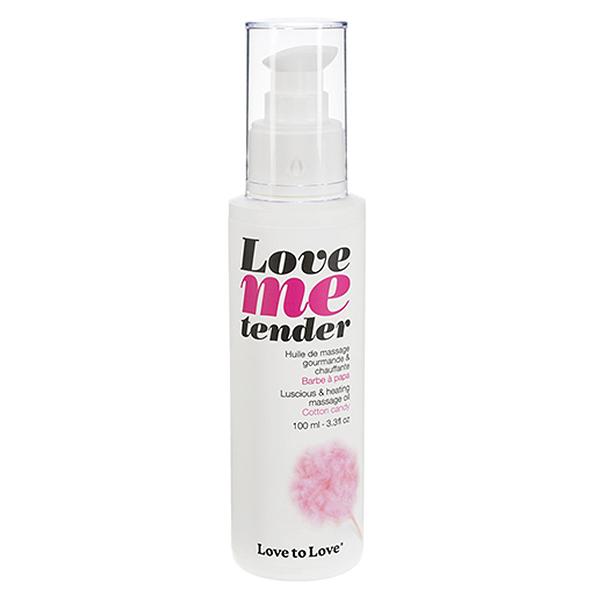 Huile de Massage Chauffante et Gourmande Barbe à Papa 100ml