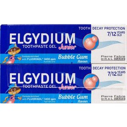 Junior Gel Dentífrico Bubble 2x50ml