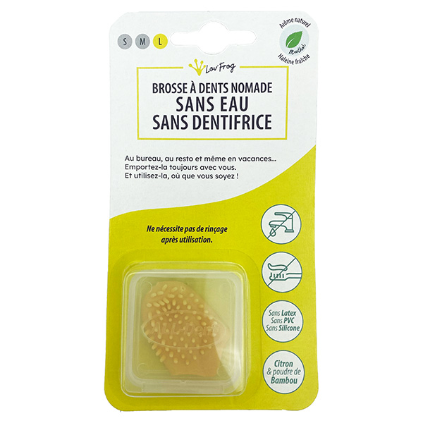 Brosse à Dents Nomade Bambou & Methol Taille L