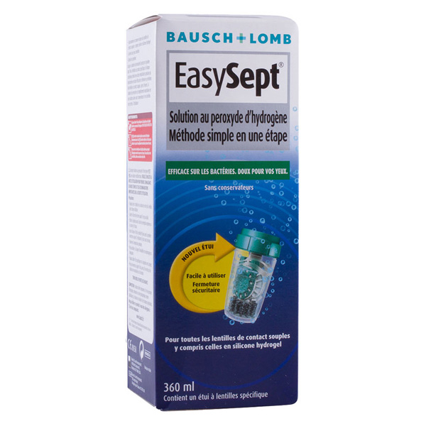 Contactologie EasySept Solution Nettoyante Lentilles Souples 360ml