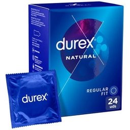 Durex™ Natural Plus Easy-On Easy-On preservativos 24uds 24uds