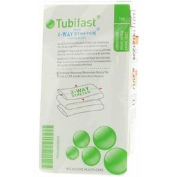 Bandage Tubulaire Vert 5cmx1m