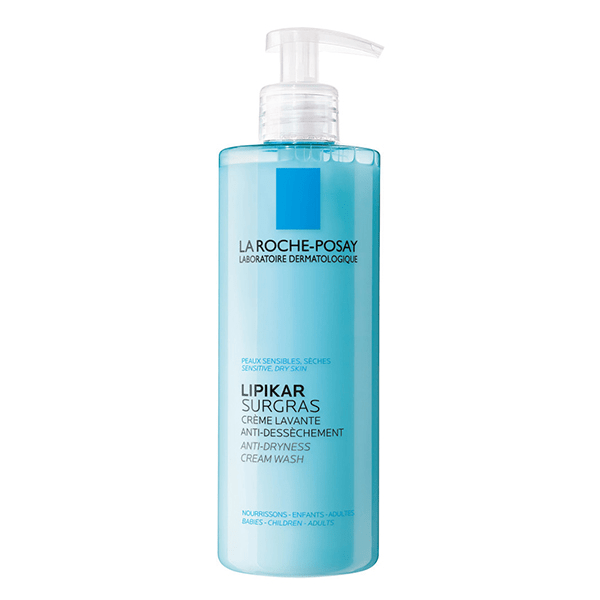 Lipikar Surgras Crème Lavante Anti-Dessèchement Quotidien 400ml