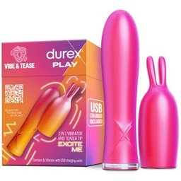 Vibe & Tease Lapin Vibrateur 2 en 1 1ut