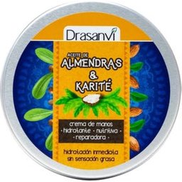 Crème pour les mains aux amandes et au beurre de karité de 75ml