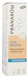 Pranarôm Aromaderm Sérum Boutons Bio (Eco) Peaux à Boutons et Points Noirs 5 ml - Flacon Applicateur 5 ml