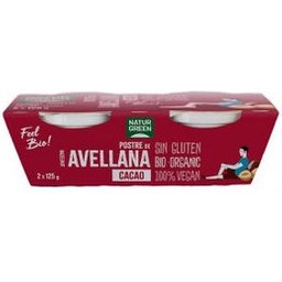 Organic Dessert Noisette et Cacao (2x125 G)