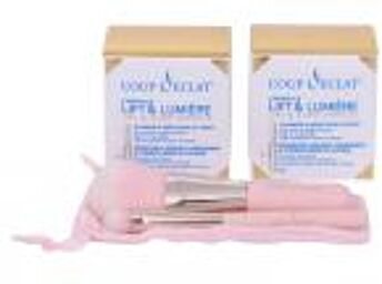 Coup d'Éclat Pack Coup d Éclat 12 Lots de 2 Boites d Ampoules X 3 + Kit Pinceaux offert - Lot 2 x 3 ampoules de 1 ml + 1 Kit Pinceaux